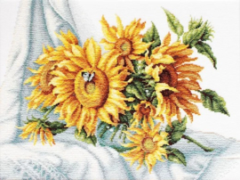 B2264 SUNFLOWERS (aida)