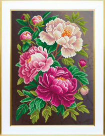 KRALEN BORDUURPAKKET - Peonies - 1389