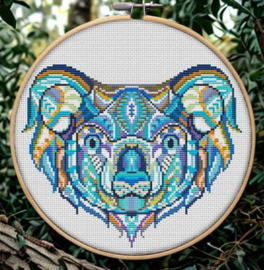 Borduurpakket Mandala Koala - 220 - Awesome Pattern Studio