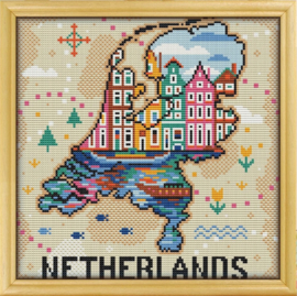 Borduurpakket Awesome Pattern Studio - Nederland - Amsterdam