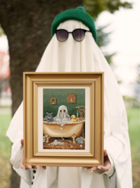 AH-303 Borduurpakket ABRIS ART -  Domestic Ghost