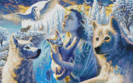 LDS 7006 Spirit of the mountain - Diamond Painting - Letistitch (80 x 50)