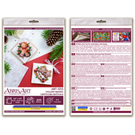 ABT033 KRALEN BORDUURPAKKET Decoratie Hanger - Holiday Baking