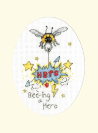 BORDUURPAKKET ELEANOR TEASDALE - BEE-ING A HERO - BOTHY THREADS