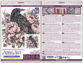 AH-327 Borduurpakket ABRIS ART -  Secret Garden - Geheime Tuin