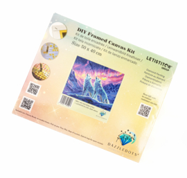481-043 Echo of Ice - Diamond Painting op houten frame - Letistitch (Limited Edition)