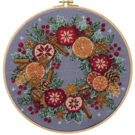 AH-344 Borduurpakket ABRIS ART - Christmas miracles - Kerst Wonderen