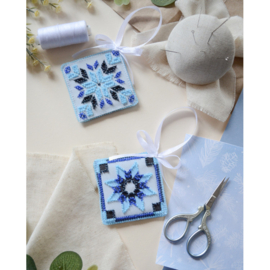 ABT046 KRALEN BORDUURPAKKET Decoratie Hanger - Winter Vibes
