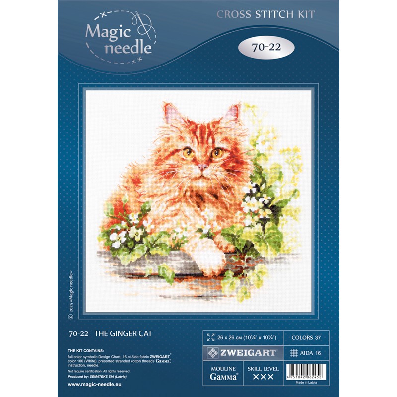 070-022 - The Ginger Cat - Magic Needle