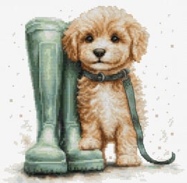 B1426 Borduurpakket Luca-S - For a Walk - Een wandeling