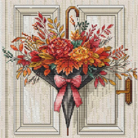 081 - Borduurpakket AVA Stitch - Autumnal Decor - Herfstachtig Tafereel