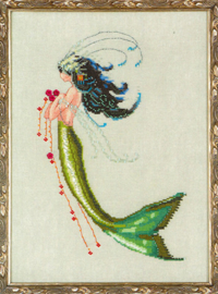 192 PETITE MERMAID COLLECTION - MERMAID VERDE - MIRABILIA DESIGNS (PATROON)