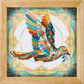 Diamond painting MANDALA Vogels DUIF