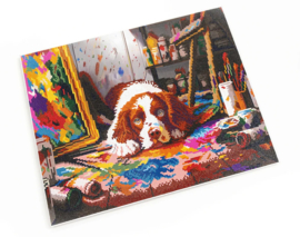 480-916 Mess-terpiece - Diamond Painting op houten frame - Letistitch (Limited Edition)