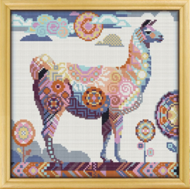 Borduurpakket Mandala Lama - 1161-1 - Awesome Pattern Studio