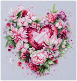 070-015 - Blooming Heart - Magic Needle