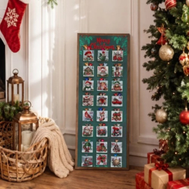 978 - KRALEN BORDUURPAKKET - Advent Calender - Advents Kalender