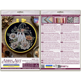 AHM-101 Borduurpakket ABRIS ART - Garden of Little Wonders - Tuin van kleine wonderen
