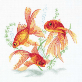 Borduurpakket Goldfish - PANNA