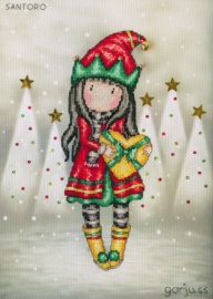 Borduurpakket Gorjuss - Jingle Belle - Bothy Threads