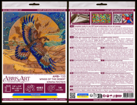 AMB133 KRALEN BORDUURPAKKET  Wings of the Desert - Vleugels van de Woestijn
