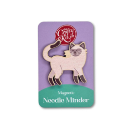 Cat Needle Minder - Siamese - The Crafty Kit Company