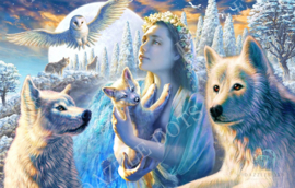 LDR 7012 Spirit of the Mountain - Diamond Painting - Letistitch (90.9 x 57 cm)