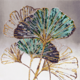 AMB087 KRALEN BORDUURPAKKET EMERALD LEAVES - Bladeren van Emerald