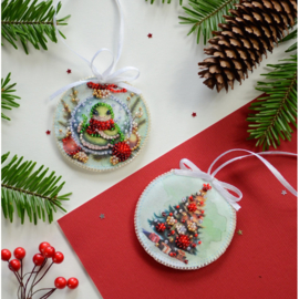 ABT028 KRALEN BORDUURPAKKET Decoratie Hanger - Festive snake