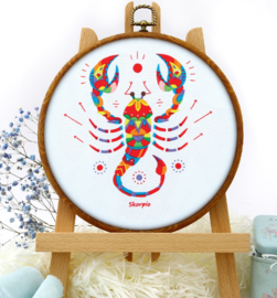 ZODIAC SIGNS - Embroidery (SCHORPIOEN)