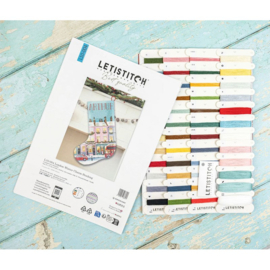 Borduurpakket LETI L10-004 London Winter Charm Stocking - Leti Stitch