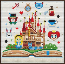 BORDUURPAKKET - The fairy tale of Alice in Wonderland - Het sprookje van Alice in Wonderland - 2190