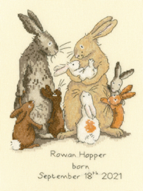 BORDUURPAKKET ANITA JERAM - WELCOME TO THE WARREN - BOTHY THREADS