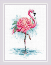 2117 BLOOMING FLAMINGO - (Bloeiende flamingo) - RIOLIS