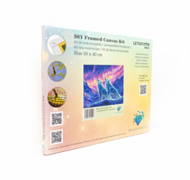 481-043 Echo of Ice - Diamond Painting op houten frame - Letistitch (Limited Edition)