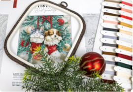 Borduurpakket LETI L9966 -Christmas Naps - Kerst Slaapjes