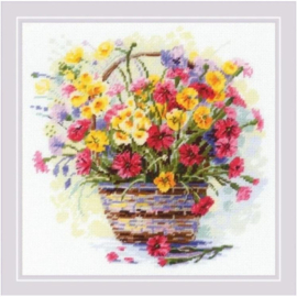 2366 Borduurpakket Blooming Summer - RIOLIS