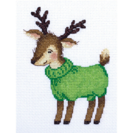 Borduurpakket Fawn In A Sweater - PANNA