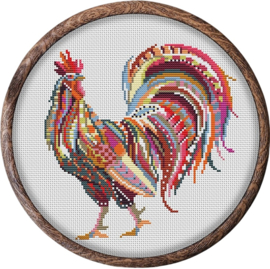 Borduurpakket Mandala Haan - 275 - Awesome Pattern Studio