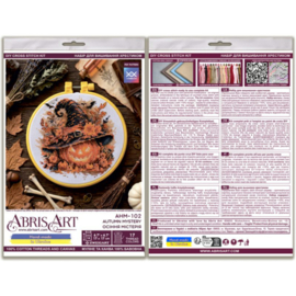 AHM-102 Borduurpakket ABRIS ART - Autumn Mystery - Herfst Mysterie