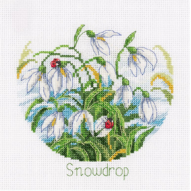 Borduurpakket Flower Tenderness. Snowdrops- PANNA