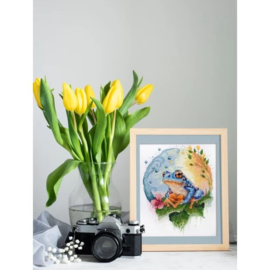 AH-272 Borduurpakket ABRIS ART - Shine of Water - Glans van het Water