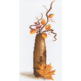 Borduurpakket Yellow Leaf - PANNA