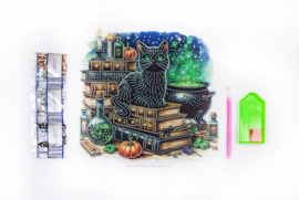 480-947 Witch’s Companion - Diamond Painting - Letistitch