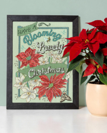 Borduurpakket Angie Spurgeon - Blooming Lovely Christmas - Bothy Threads