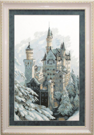 Borduurpakket - Winter Castle - Momentos Magicos
