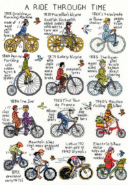 BORDUURPAKKET PETE SMITH - A RIDE THROUGH TIME - BOTHY THREADS