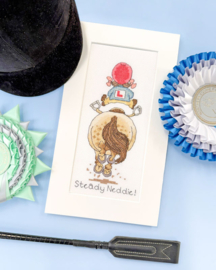 Borduurpakket Thelwell - Steady Neddie! - Bothy Threads