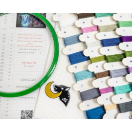Borduurpakket LETI 9995 Spirit of the Wild - Geest van het Wild - Leti Stitch