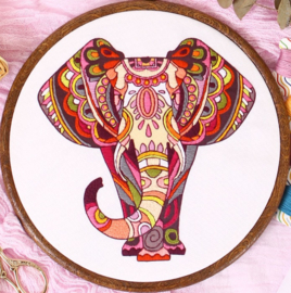 Elephant - Embroidery (Olifant)
